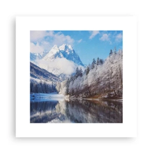 Affiche - Poster - Protecteur de la neige - 30x30 cm