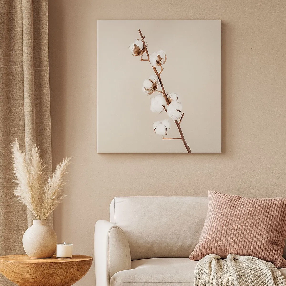 Impression sur toile - Image sur toile - A la source de la douceur - 30x30 cm