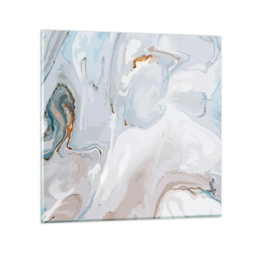 Impression sur verre - Image sur verre - Blanc surélevé - 30x30 cm