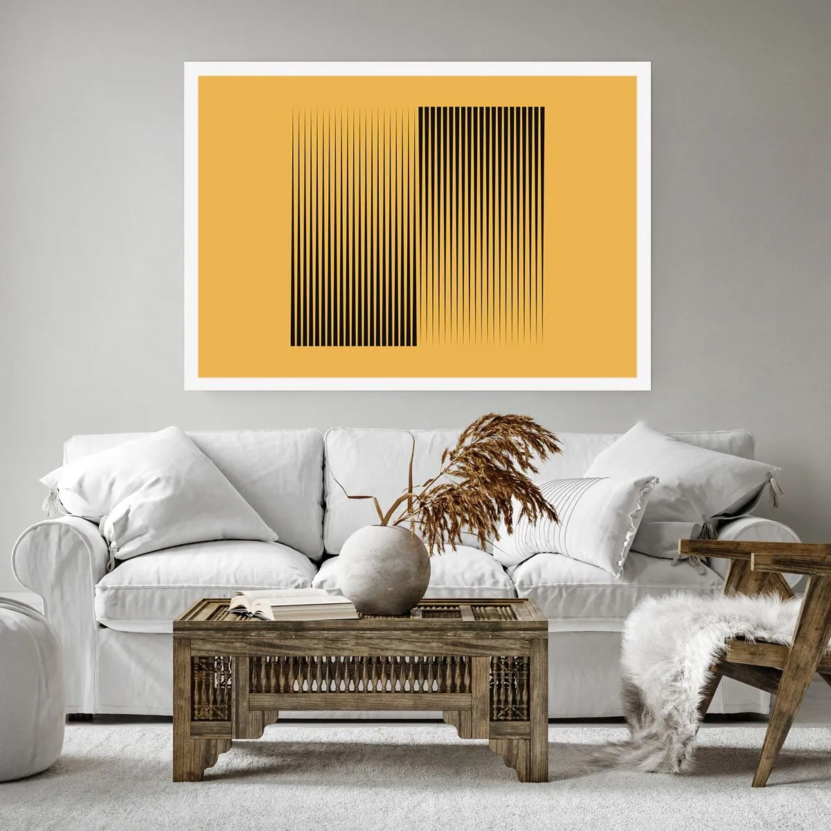 Affiche - Poster - Cadre opposé - 70x50 cm