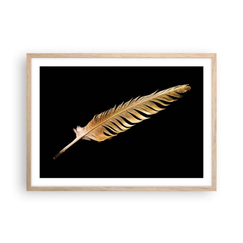 Affiche dans un chêne clair - Poster - Sans porte-plume - 70x50 cm