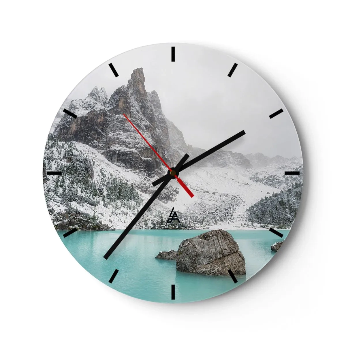 Horloge murale - Pendule murale - Sur ses gardes - 30x30 cm