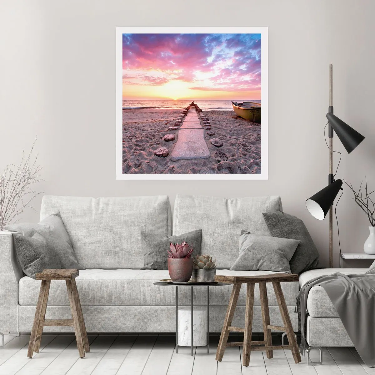 Affiche - Poster - Moment d'expérience profonde - 40x40 cm