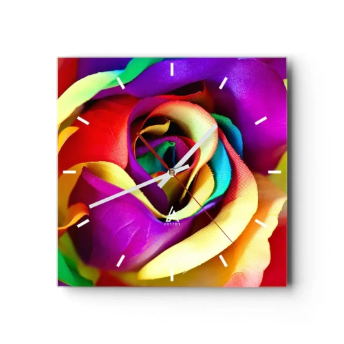 Horloge murale - Pendule murale - Ce n'est pas possible - 40x40 cm