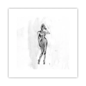 Affiche - Poster - Etude de l'idéal de la féminité - 30x30 cm