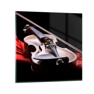 Impression sur verre - Image sur verre - Musique des sentiments - 50x50 cm