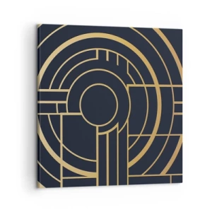 Impression sur toile - Image sur toile - Rotation des éléments - 60x60 cm