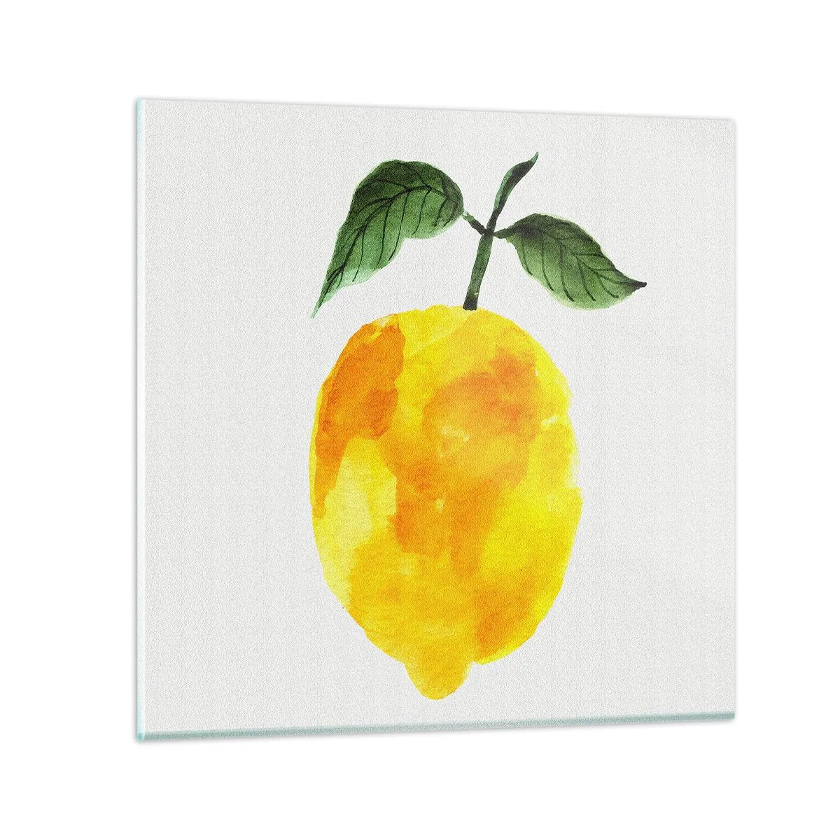 Impression sur verre - Image sur verre - Comment reconnaitre le goût du soleil - 40x40 cm