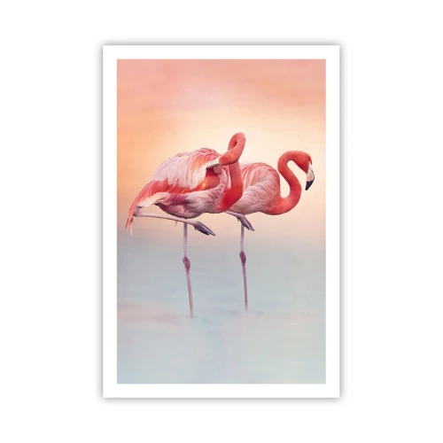 Affiche - Poster - Dans les couleurs du soleil couchant - 61x91 cm