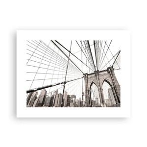 Affiche - Poster - Cathédrale New Yorkaise - 40x30 cm