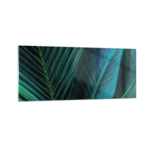 Impression sur verre - Image sur verre - L'anatomie du vert - 100x40 cm
