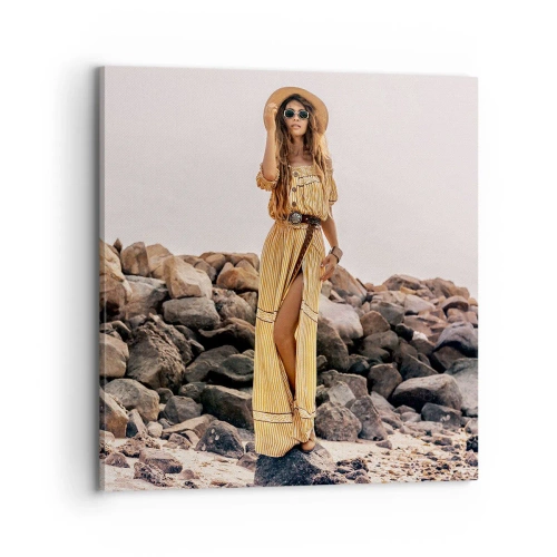 Impression sur toile - Image sur toile - La magie des pierres - 70x70 cm