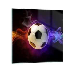 Impression sur verre - Image sur verre - Le pouvoir magique du jeu - 40x40 cm