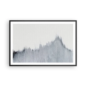 Affiche dans un cadre noir - Poster - Une esquisse mystérieuse - 91x61 cm