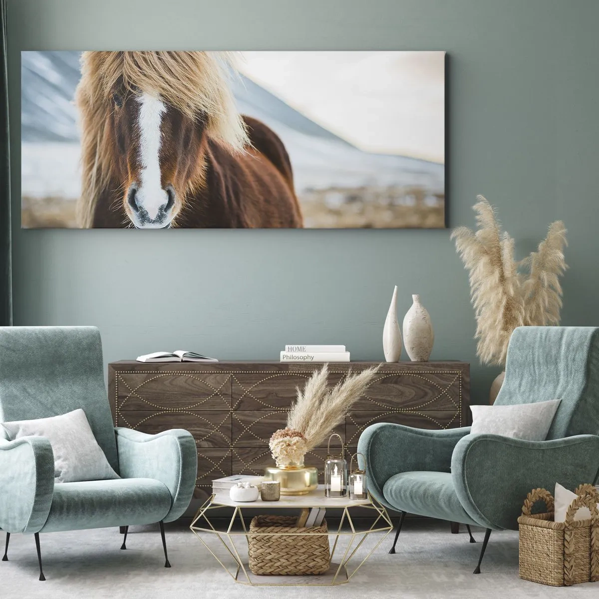 Impression sur toile - Image sur toile - Sentez-vous la liberté ? - 100x40 cm