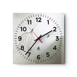 Horloge murale - Pendule murale - Dans son élément - 30x30 cm