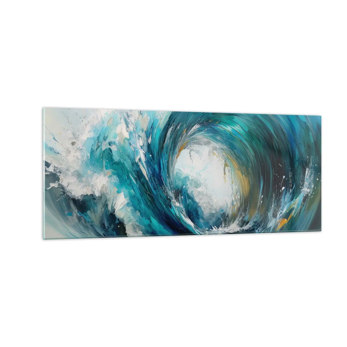 Impression sur verre - Image sur verre - Portail maritime - 100x40 cm