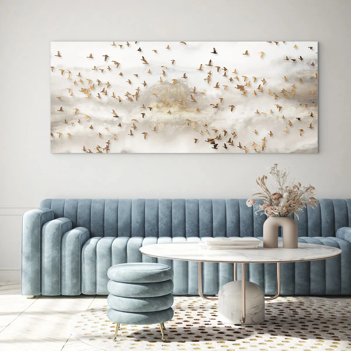 Impression sur verre - Image sur verre - Il est l'heure… - 90x30 cm