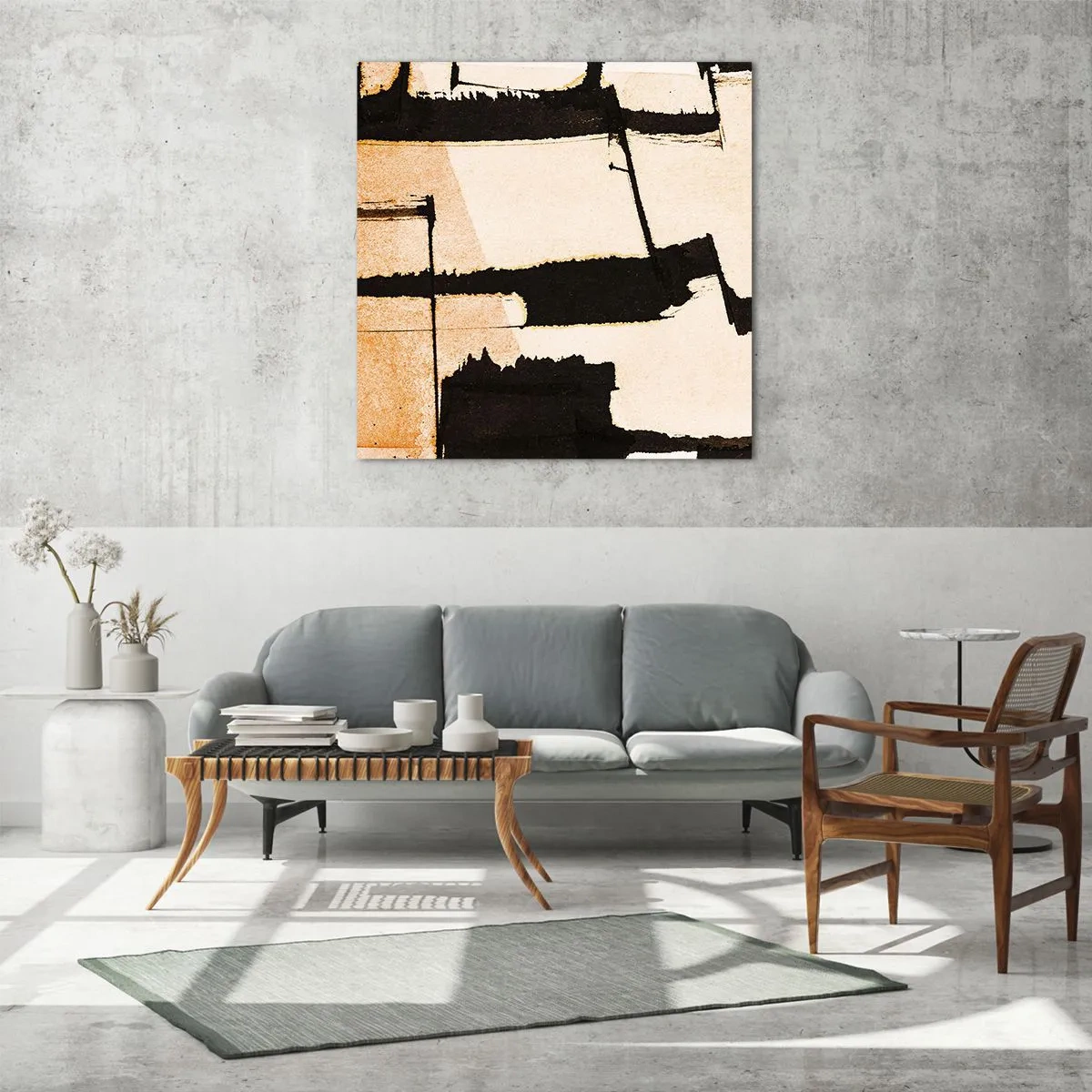 Impression sur verre - Image sur verre - De l’ordre malgré tout - 70x70 cm