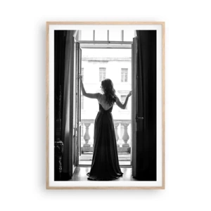 Affiche dans un chêne clair - Poster - Dans plusieurs style - 70x100 cm