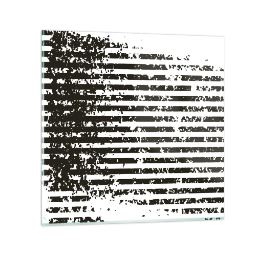Impression sur verre - Image sur verre - Rythme et bruissement - 30x30 cm