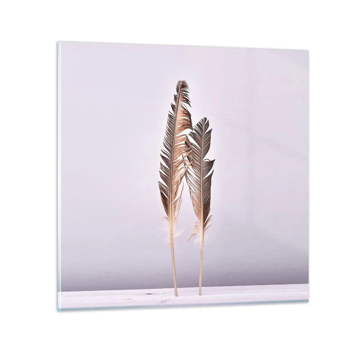 Impression sur verre - Image sur verre - Face au néant - 40x40 cm