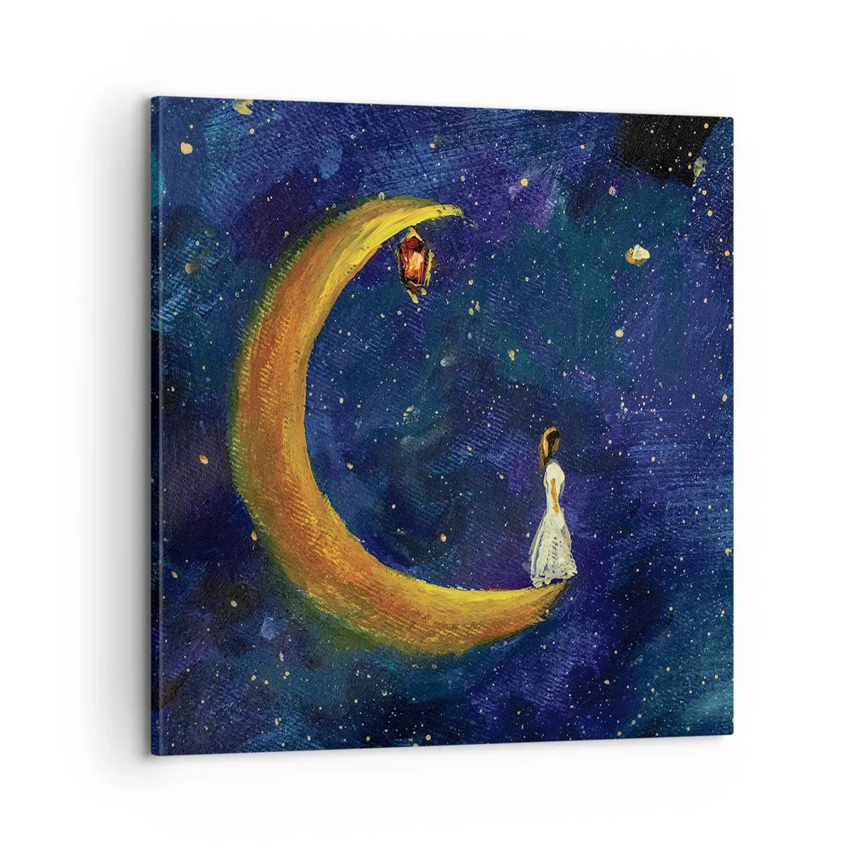 Impression sur toile - Image sur toile - Appel du monde - 60x60 cm