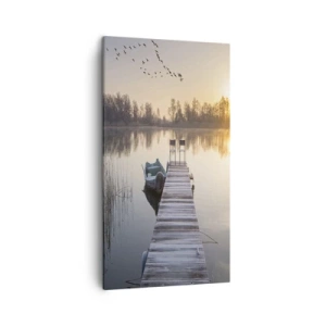 Impression sur toile - Image sur toile - Je reviendrai - 45x80 cm