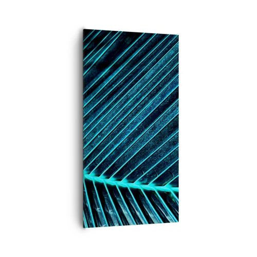 Impression sur toile - Image sur toile - Texture verte - 65x120 cm