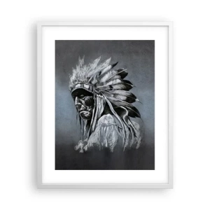 Affiche dans un cadre blanc - Poster - Retour aux sources - 40x50 cm