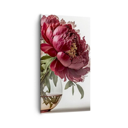 Impression sur toile - Image sur toile - En pleine floraison de beauté - 45x80 cm