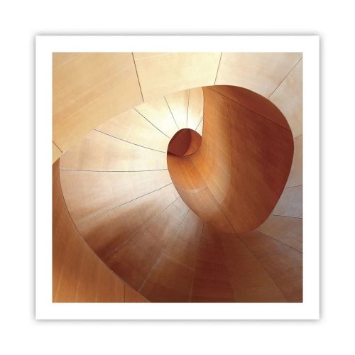 Affiche - Poster - Serpentin architectural - 60x60 cm