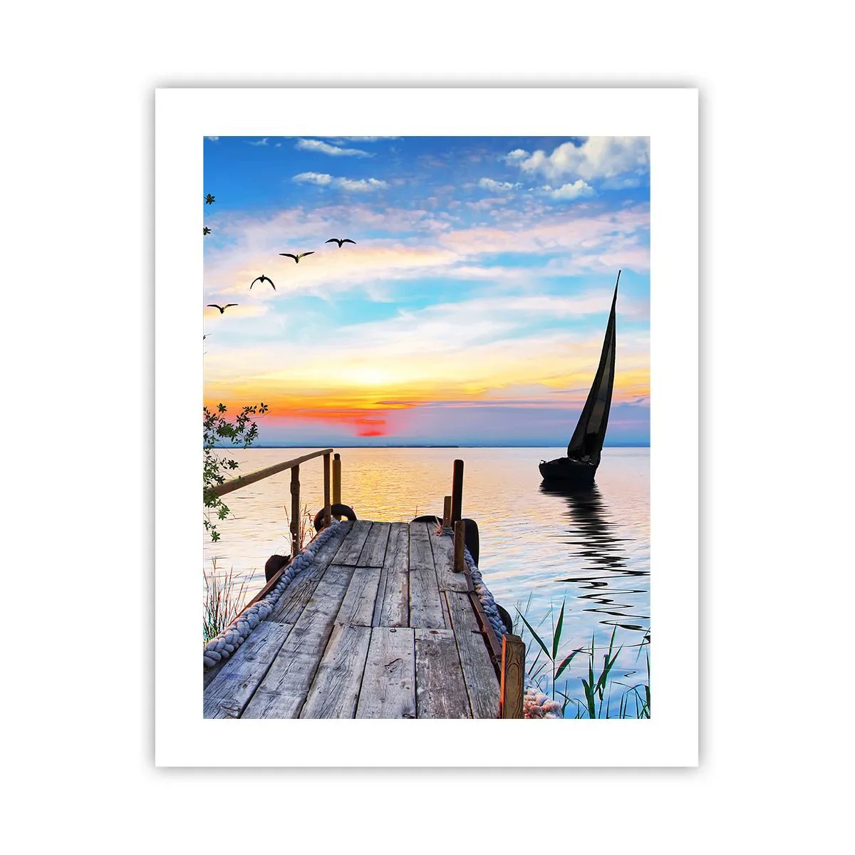 Affiche - Poster - Bonsoir! - 40x50 cm