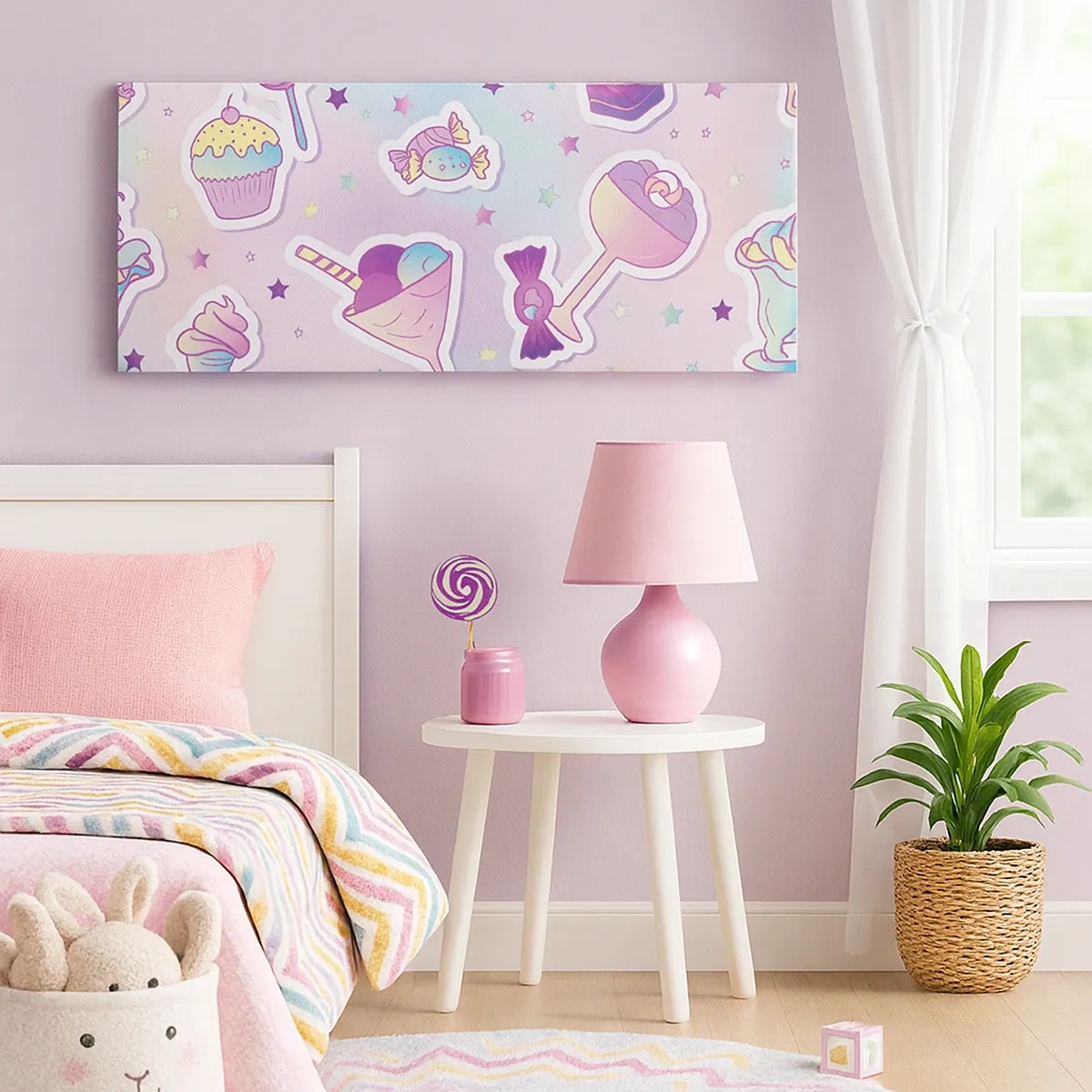 Impression sur toile - Image sur toile - Pour que tous les jours soit un anniversaire  - 30x30 cm