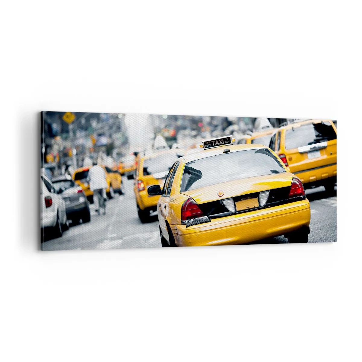 Impression sur toile - Image sur toile - Seulement dans cette ville - 100x40 cm