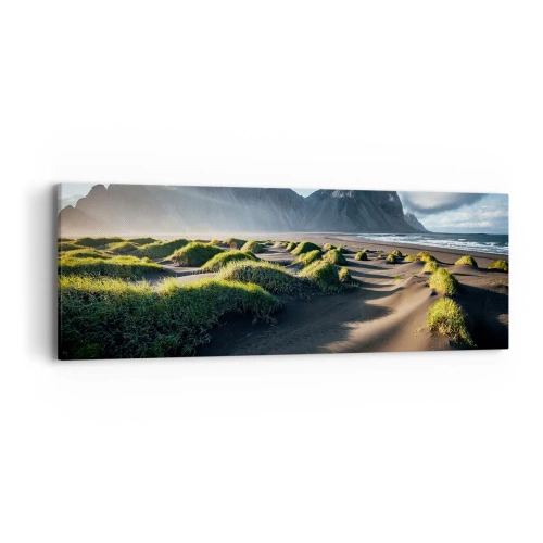 Impression sur toile - Image sur toile - Harmonie des éléments - 90x30 cm