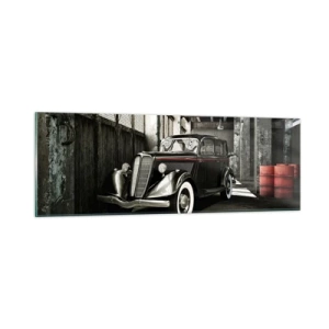 Impression sur verre - Image sur verre - L'élégance éternelle des années 30 - 90x30 cm