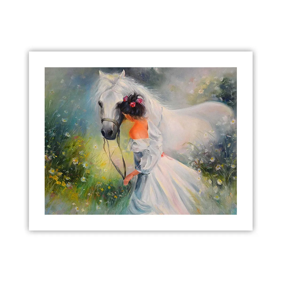 Affiche - Poster - Comme dans un beau rêve - 50x40 cm