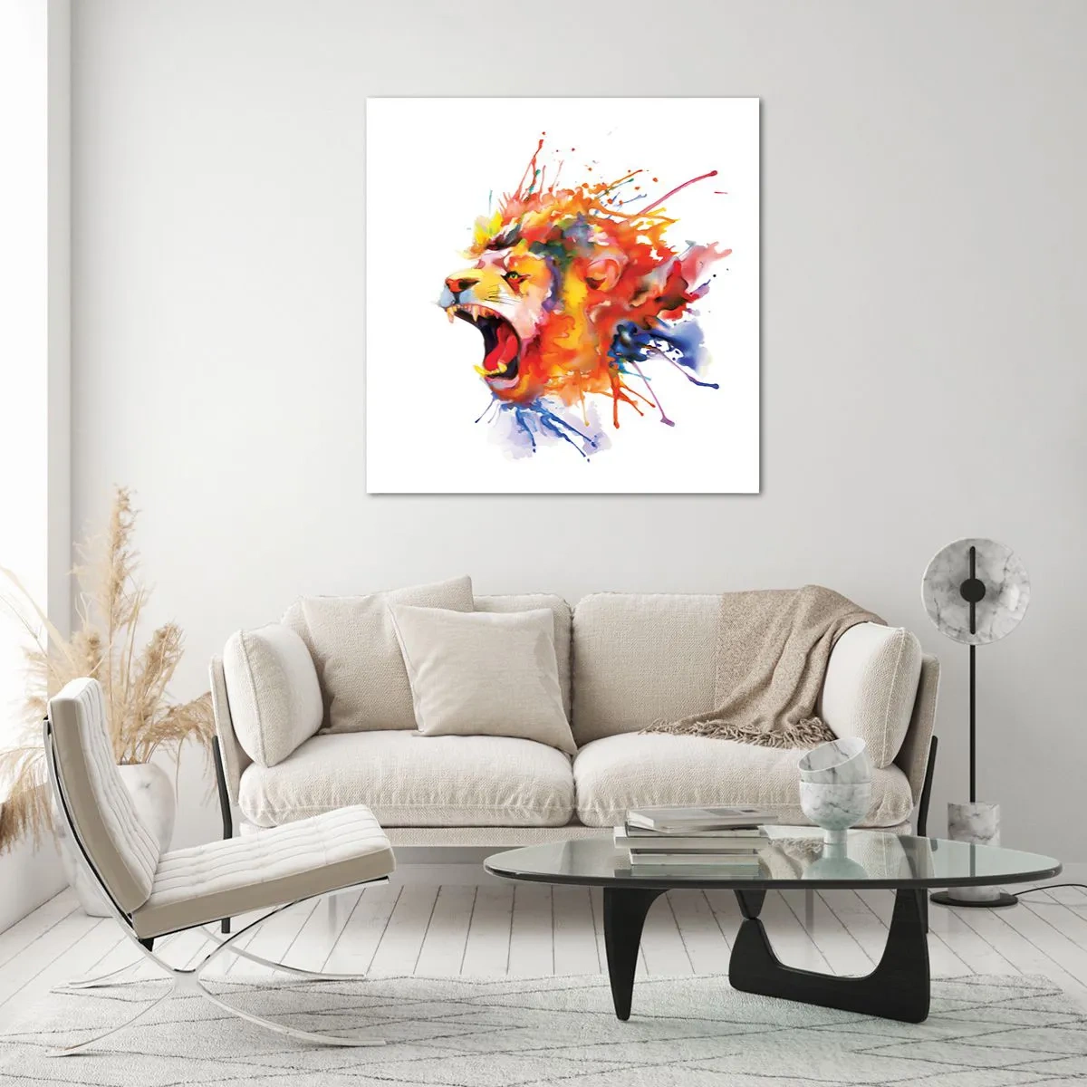 Impression sur verre - Image sur verre - exploser de colère - 40x40 cm