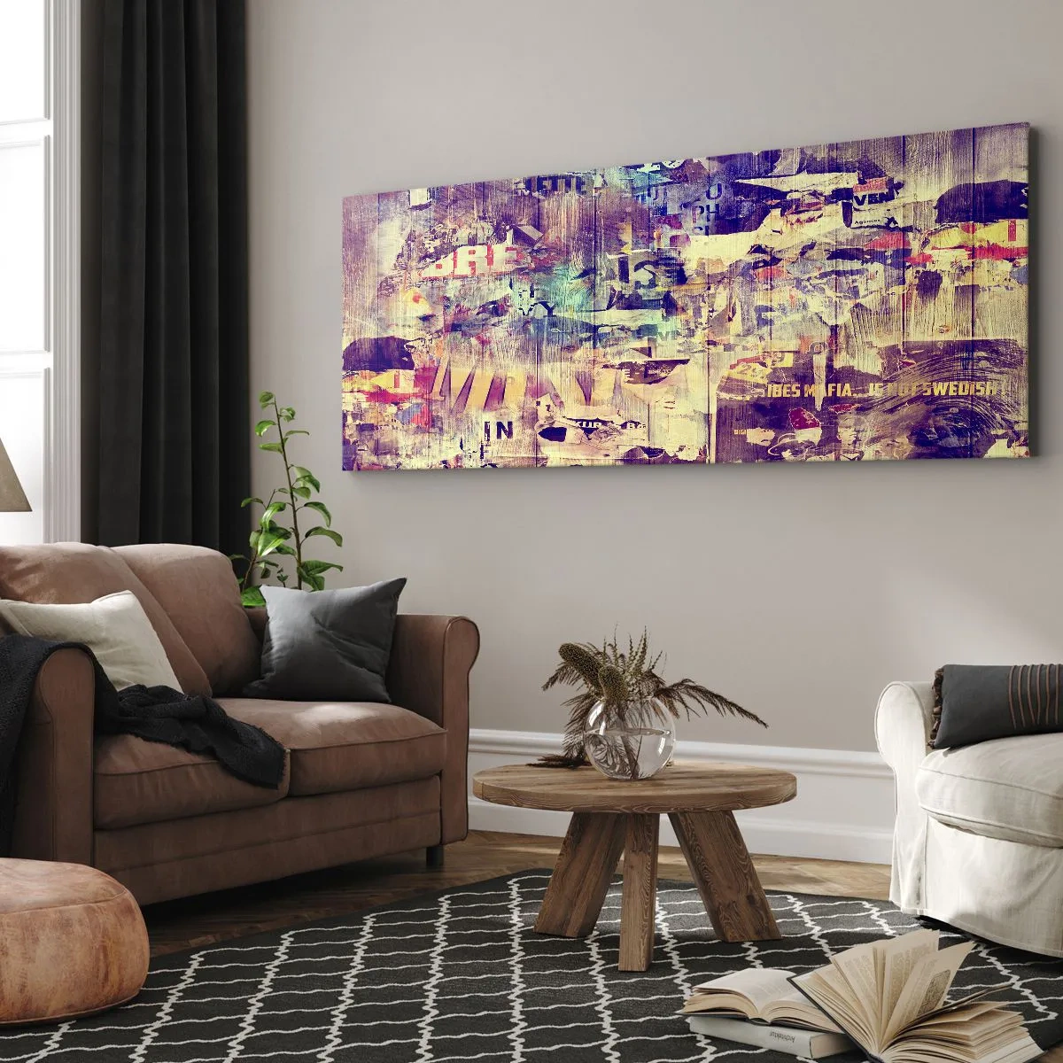 Impression sur toile - Image sur toile - Et c'est tout ce qu'il y a à faire - 90x30 cm