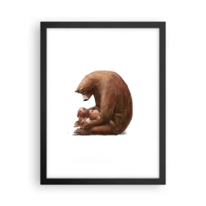 Affiche dans un cadre noir - Poster - Faites de beaux rêves les enfants - 30x40 cm