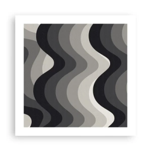 Affiche - Poster - Vague après vague - 50x50 cm