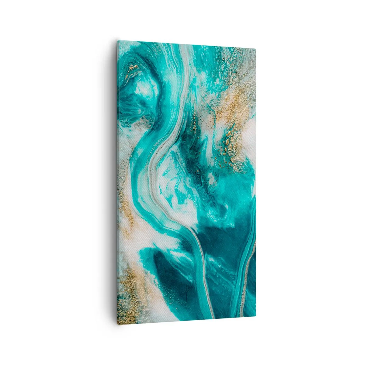 Impression sur toile - Image sur toile - Rivière d'or - 55x100 cm