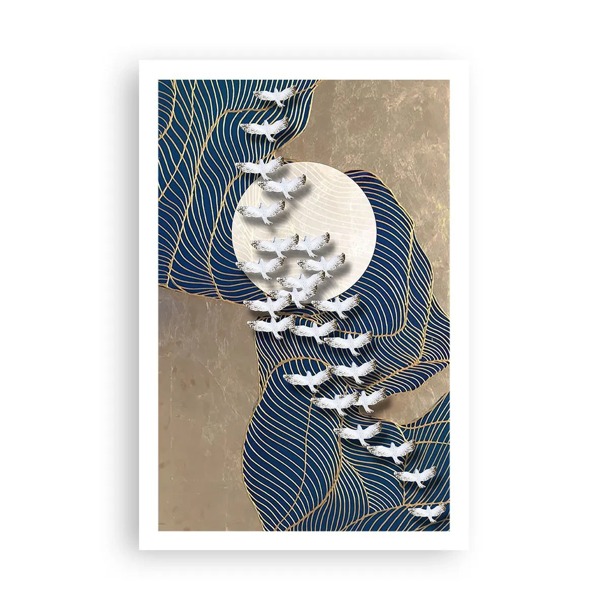 Affiche - Poster - Liberté, errance, communauté - 61x91 cm