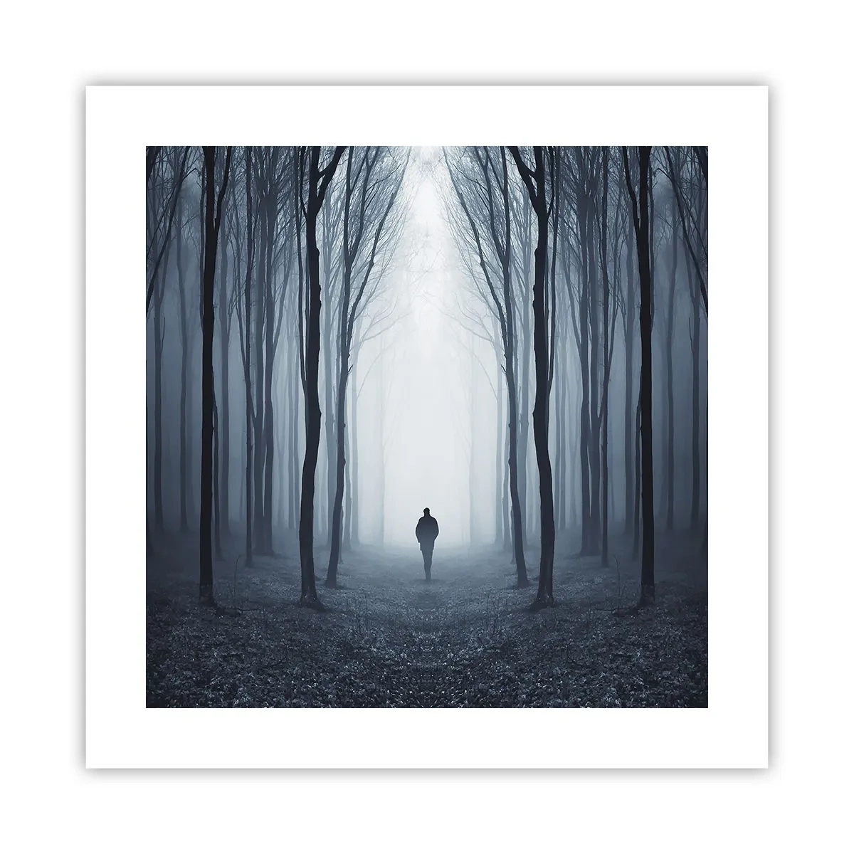 Affiche - Poster - Tout est simple et clair - 40x40 cm