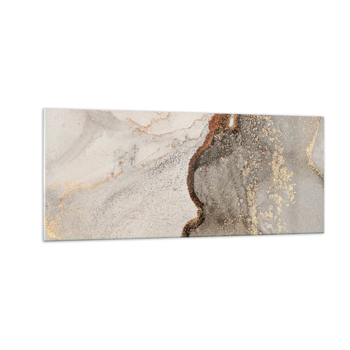 Impression sur verre - Image sur verre - Aux frontières des couleurs - 100x40 cm