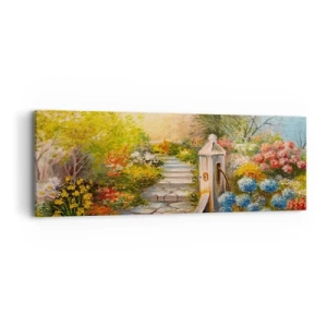 Impression sur toile - Image sur toile - En pleine floraison - 90x30 cm