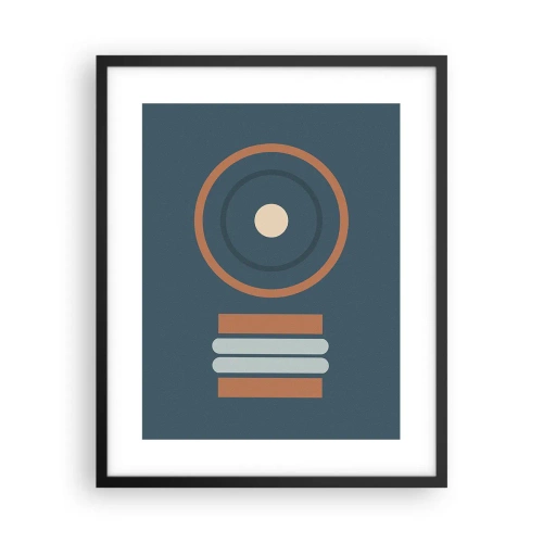 Affiche dans un cadre noir - Poster - Essence des choses - 40x50 cm