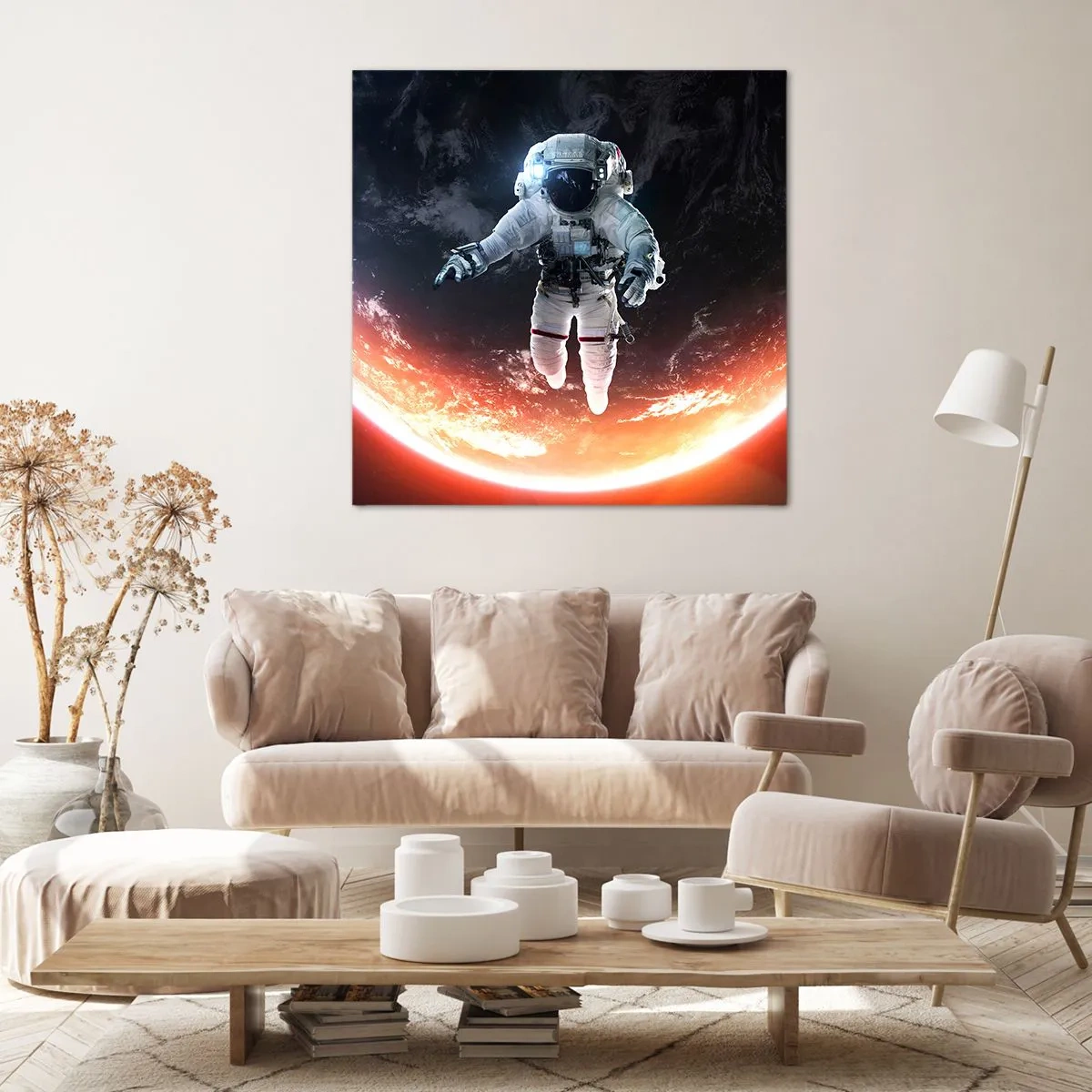 Impression sur toile - Image sur toile - Puis-je rester un peu plus longtemps ? - 30x30 cm