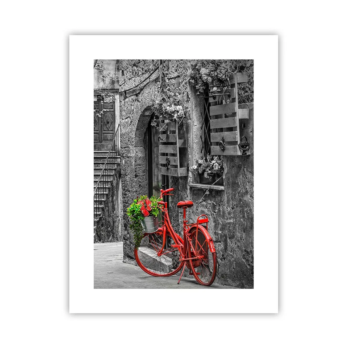 Affiche - Poster - Ruelle toscane - 30x40 cm